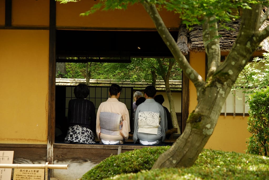 大寄せの茶会の画像